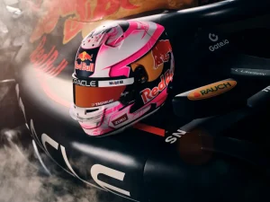 Casque de Liam Lawson - Red Bull Content Pool