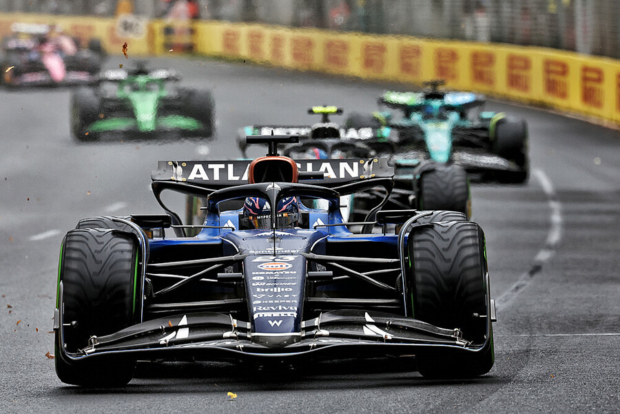 Alex Albon, Williams, Australie