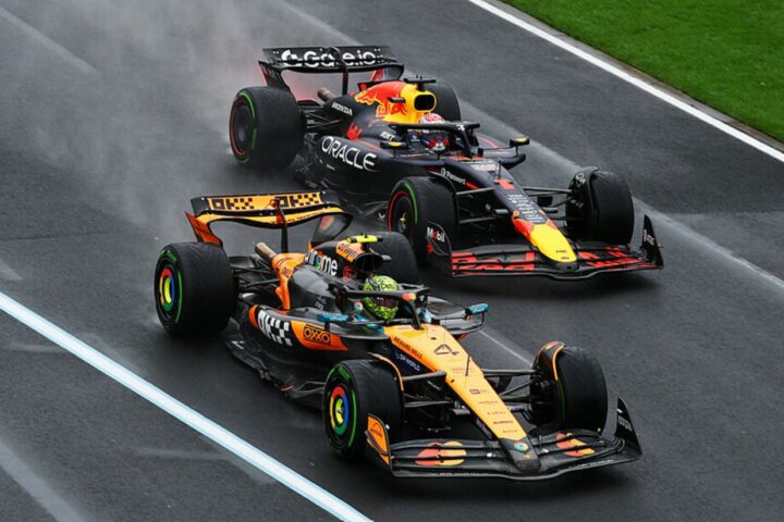 Lando Norris et Max Verstappen, Melbourne