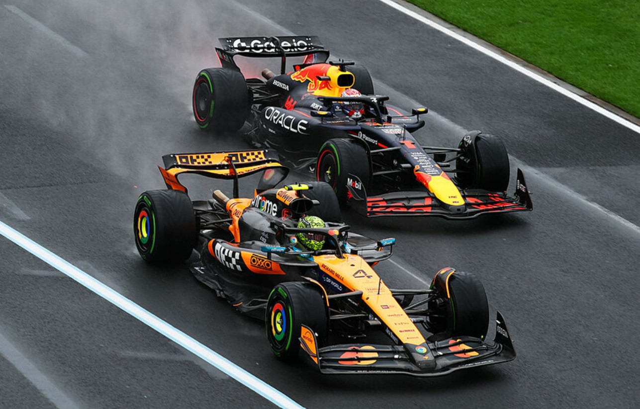 Lando Norris et Max Verstappen, Melbourne