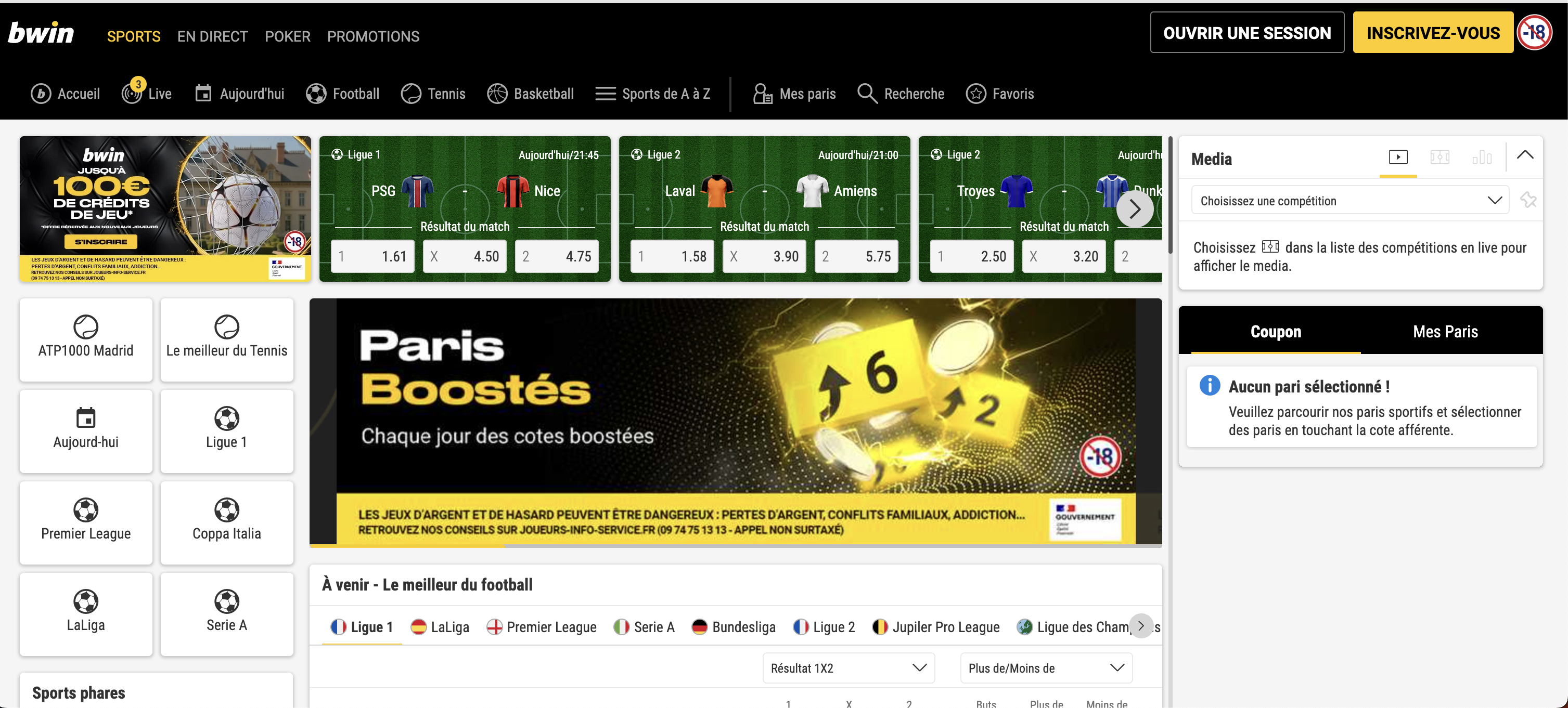 Bwin meilleur site de paris sportifs français