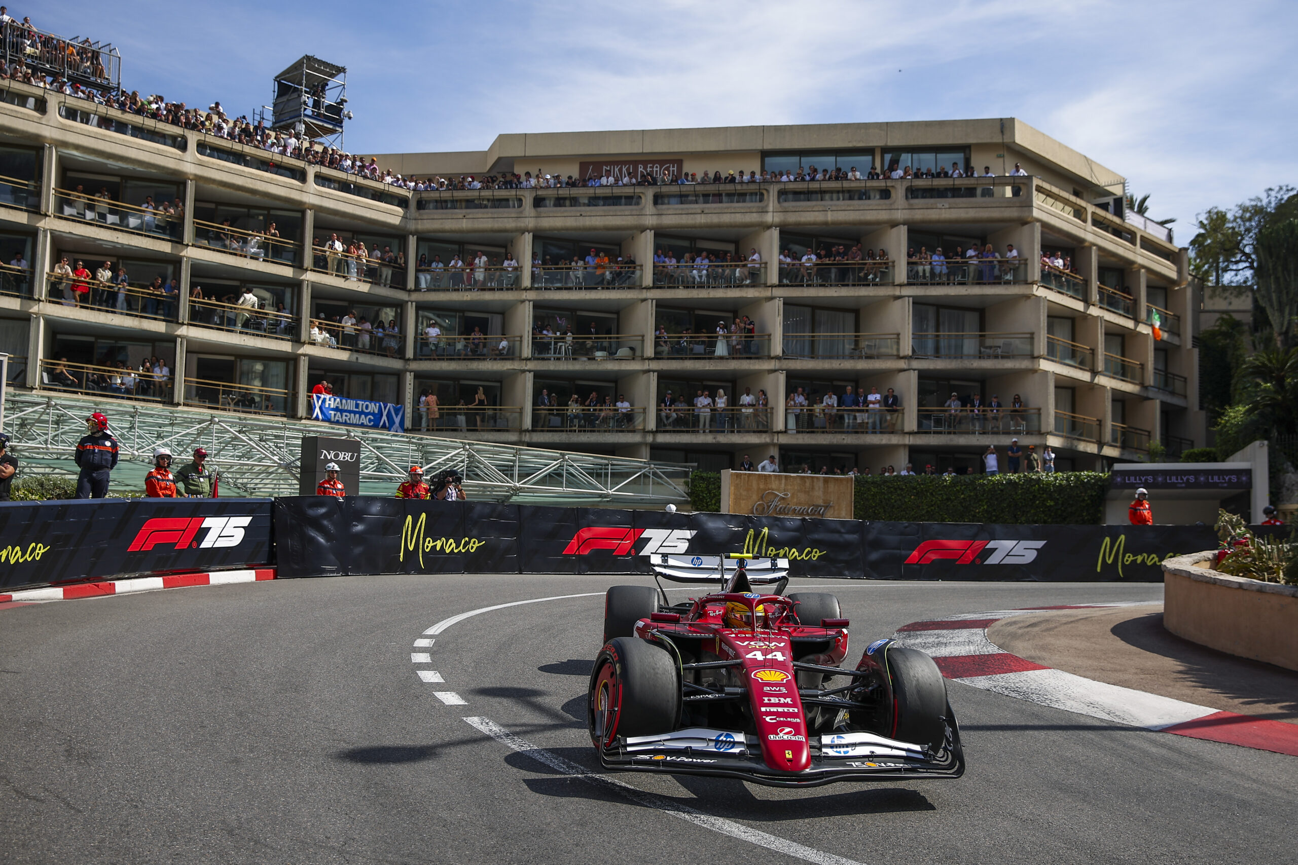 Lewis Hamilton pénalisé sur la grille de départ à Monaco