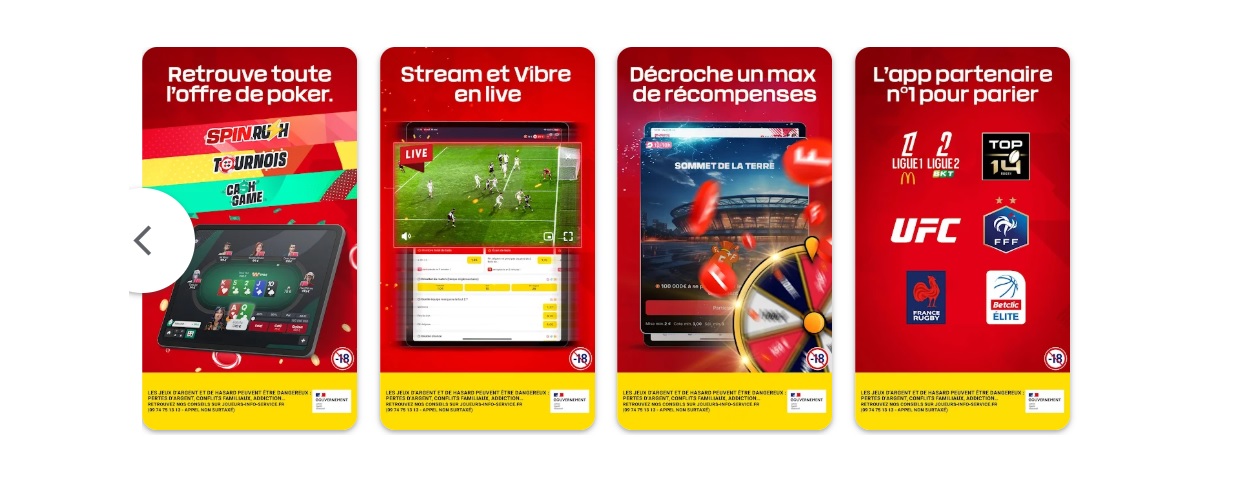 Betclic Appli casino mobile