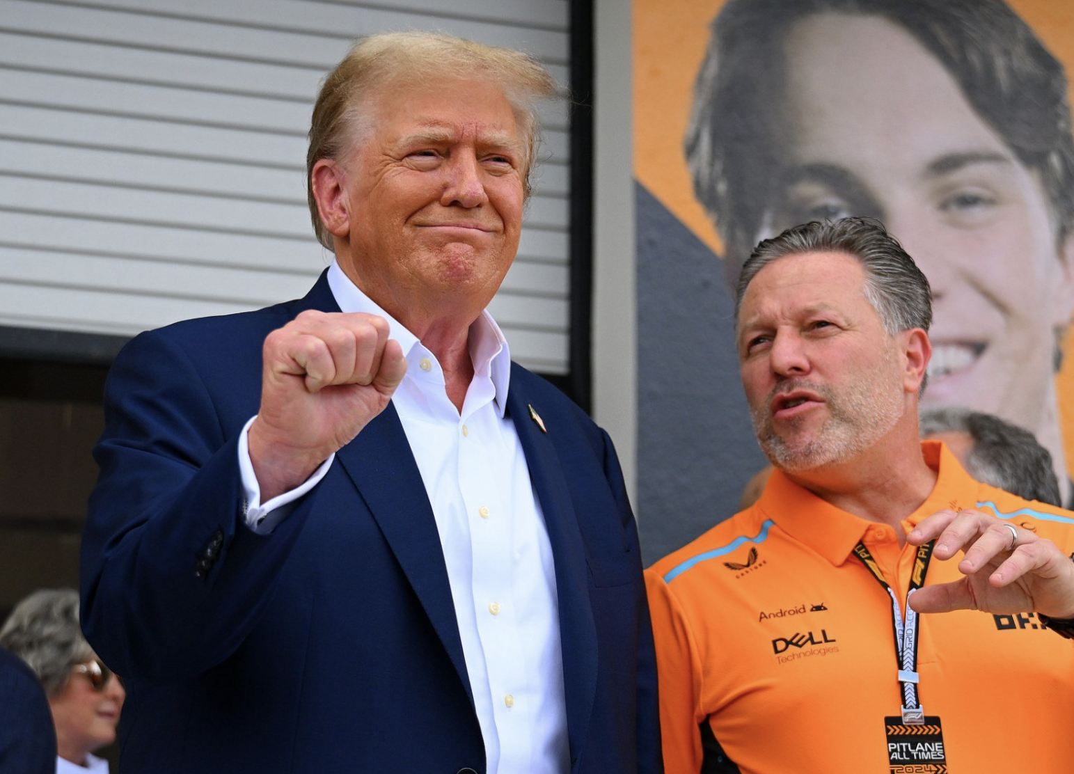McLaren dément toute participation de Donald Trump à un essai en F1