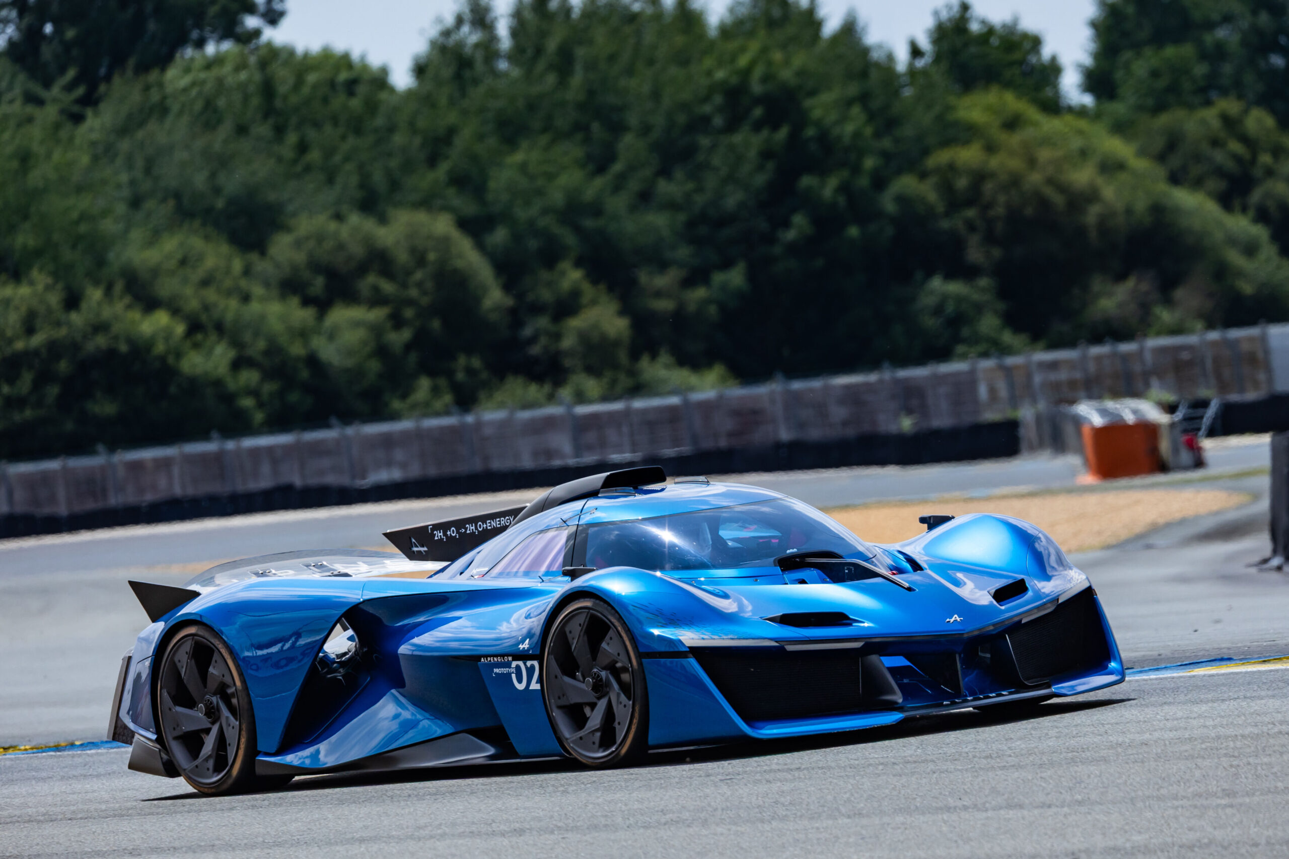 Alpine en a mis plein les yeux des spectateurs à Goodwood