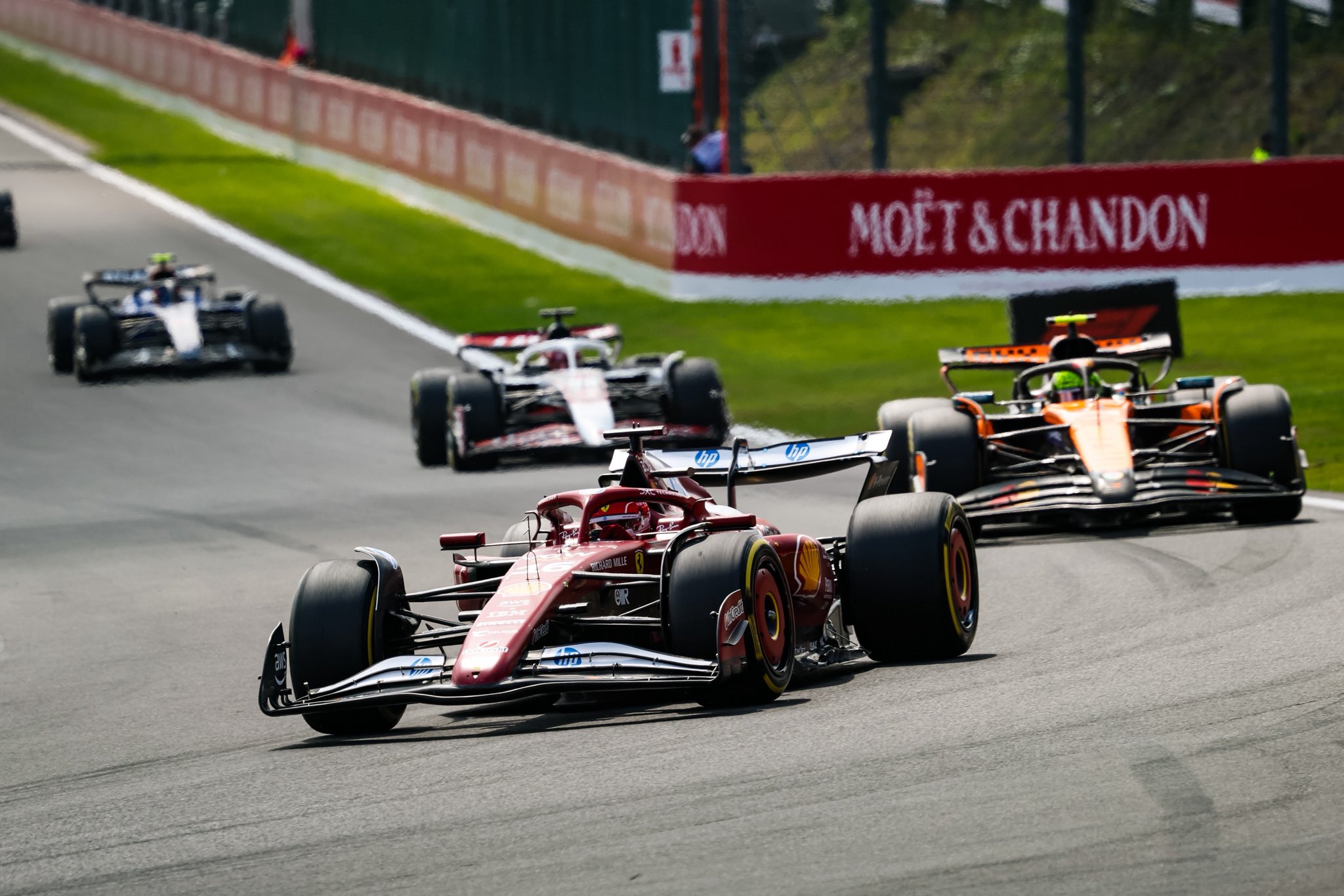 Les classements pilotes et constructeurs après la course sprint du GP de Belgique