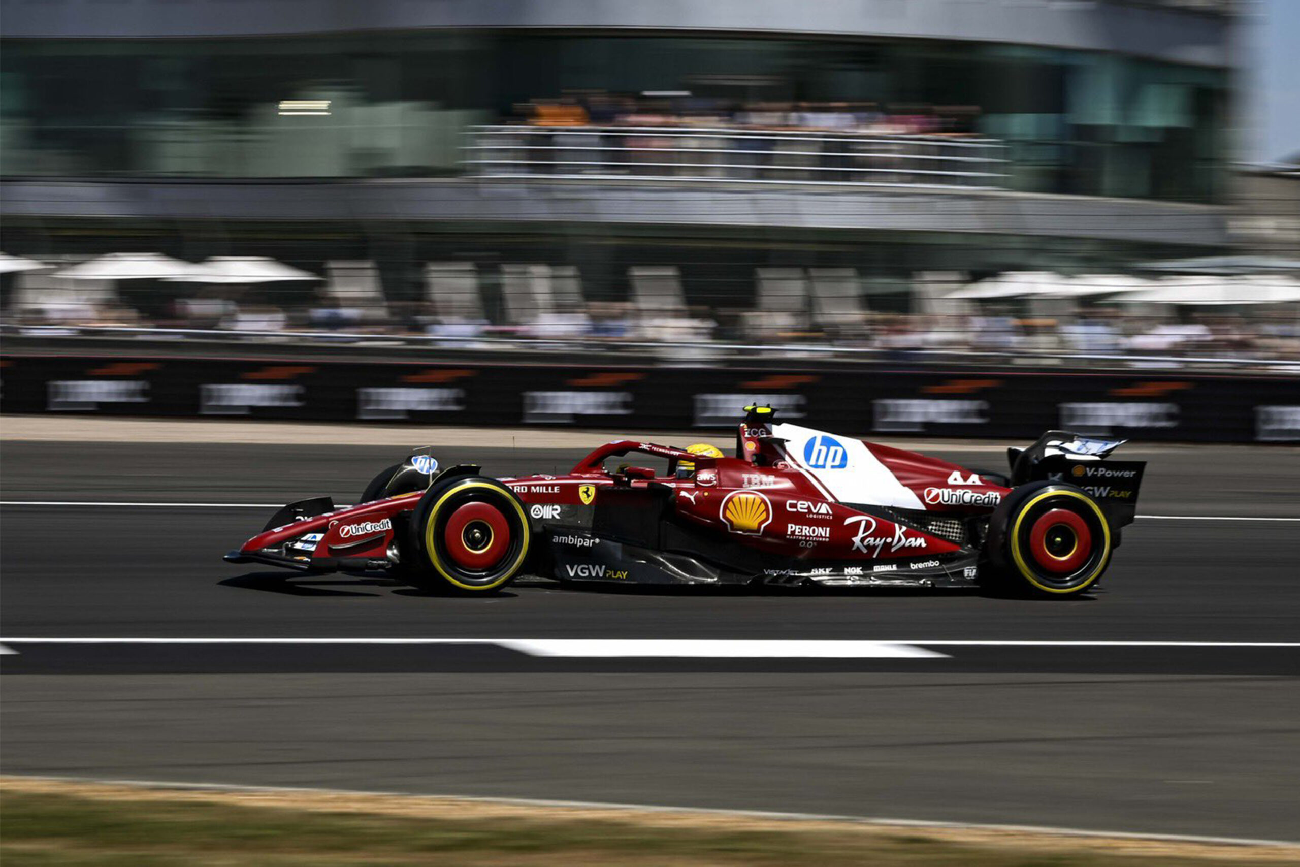 GP de Grande-Bretagne, EL1 – Hamilton devance les McLaren à domicile 