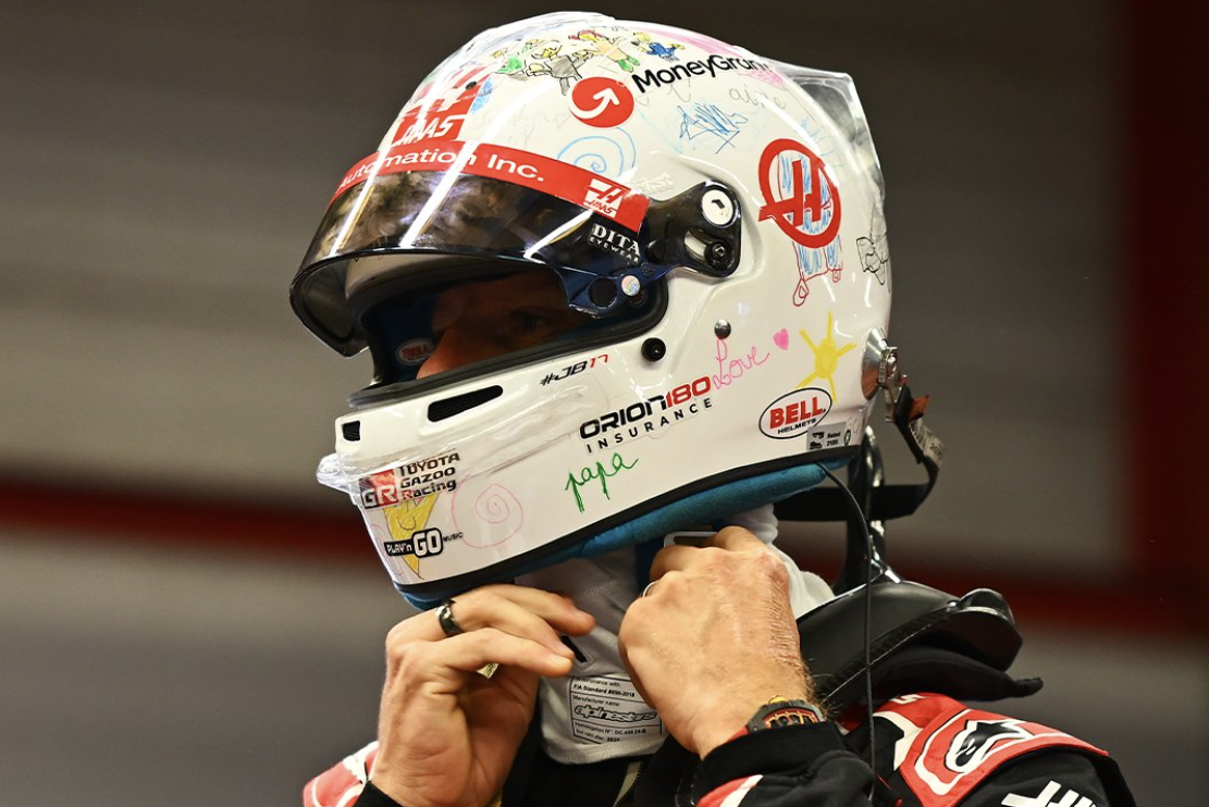 Romain Grosjean a repris le volant d’une F1 cinq ans après son accident