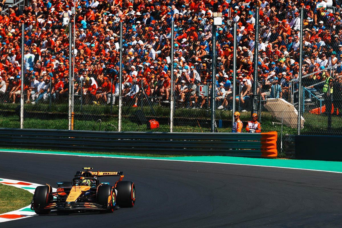 GP d’Italie – EL3 – Norris devance Leclerc et Piastri à Monza