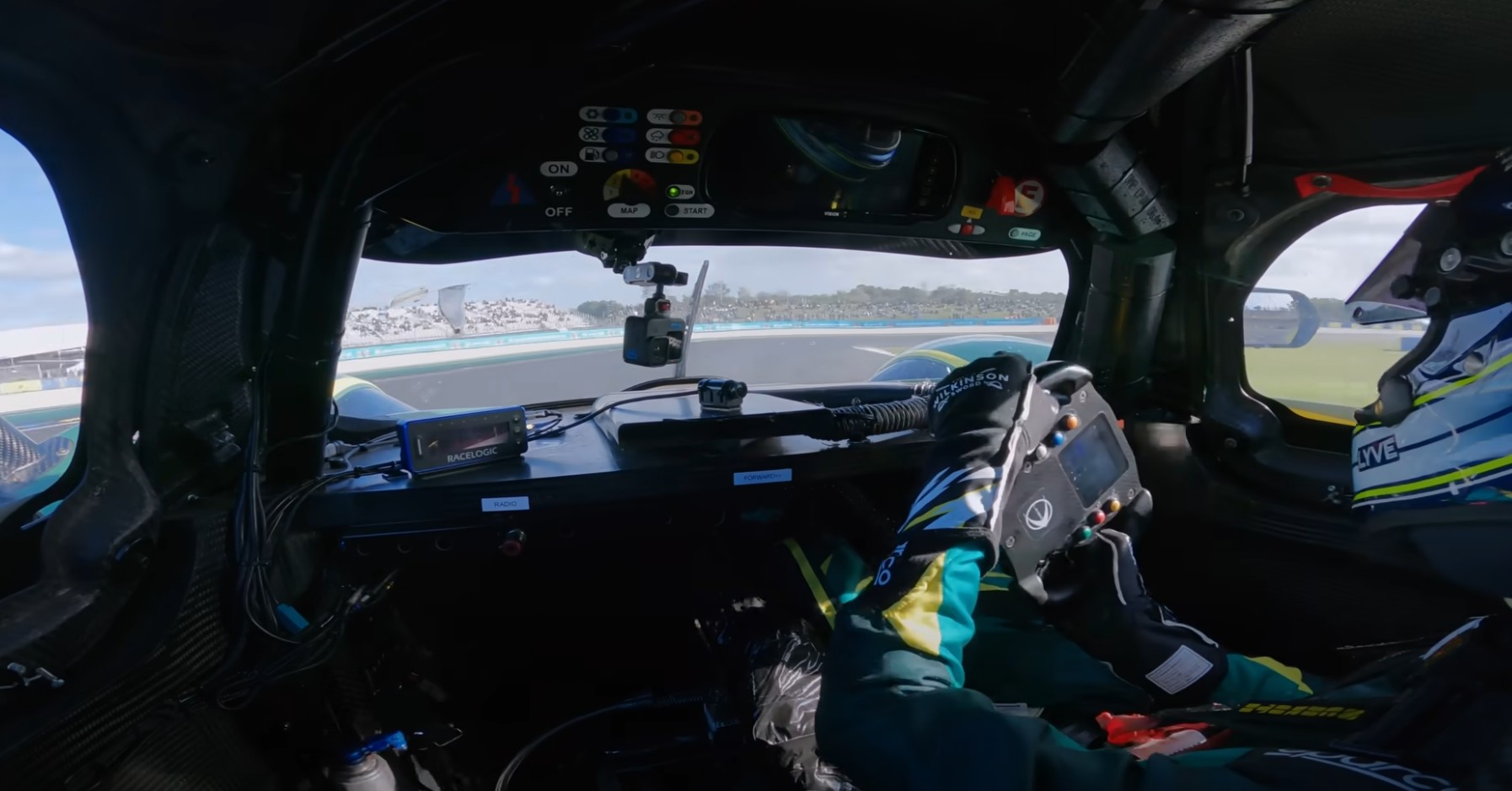 Sylvain Levy dans une Ligier