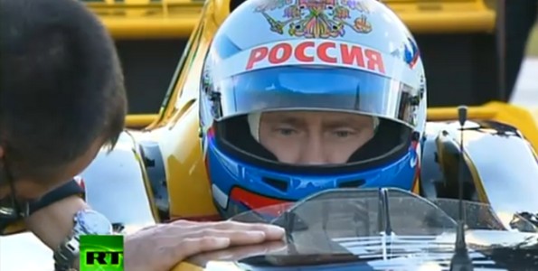 Le jour où Vladimir Poutine a testé une Renault F1