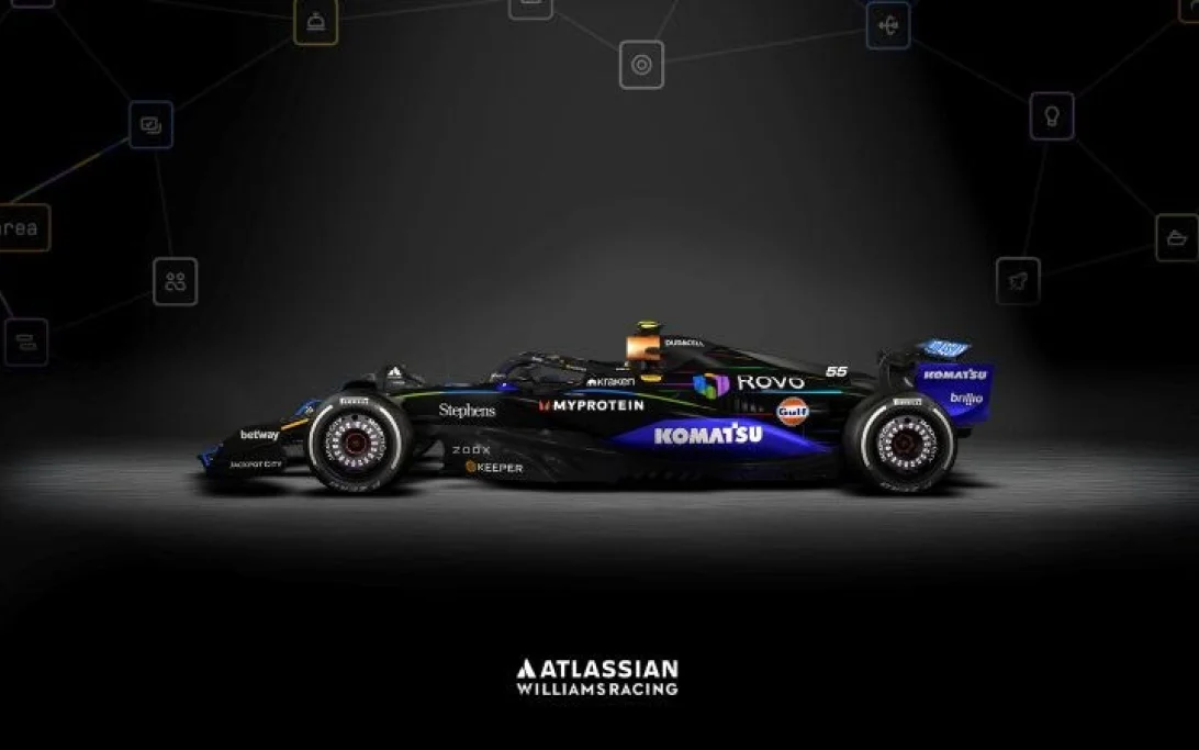 Williams dévoile une livrée noire spéciale pour le Grand Prix de Las Vegas