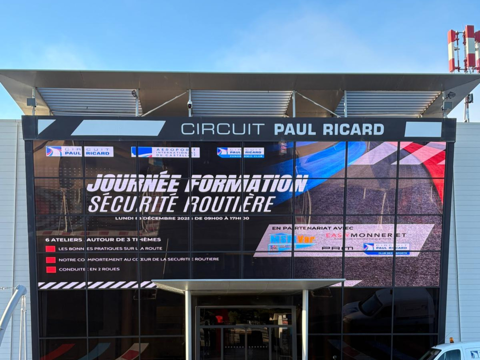 Le Circuit Paul Ricard s’engage pour la formation à la sécurité routière
