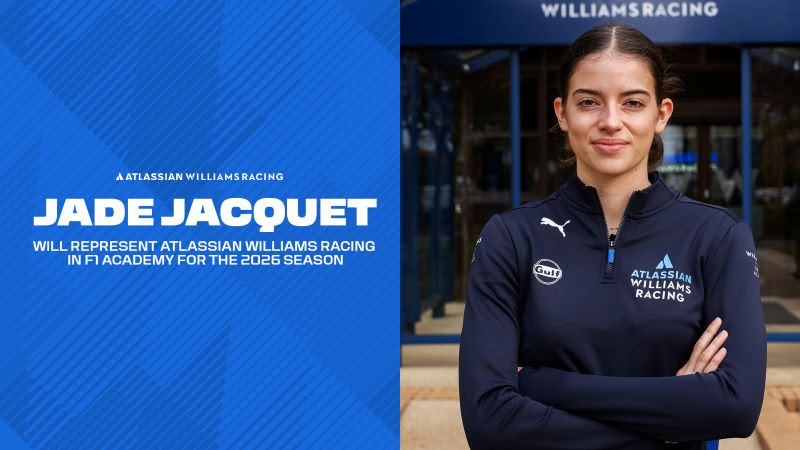 Jade Jacquet, la Française qui représentera Williams en F1 Academy